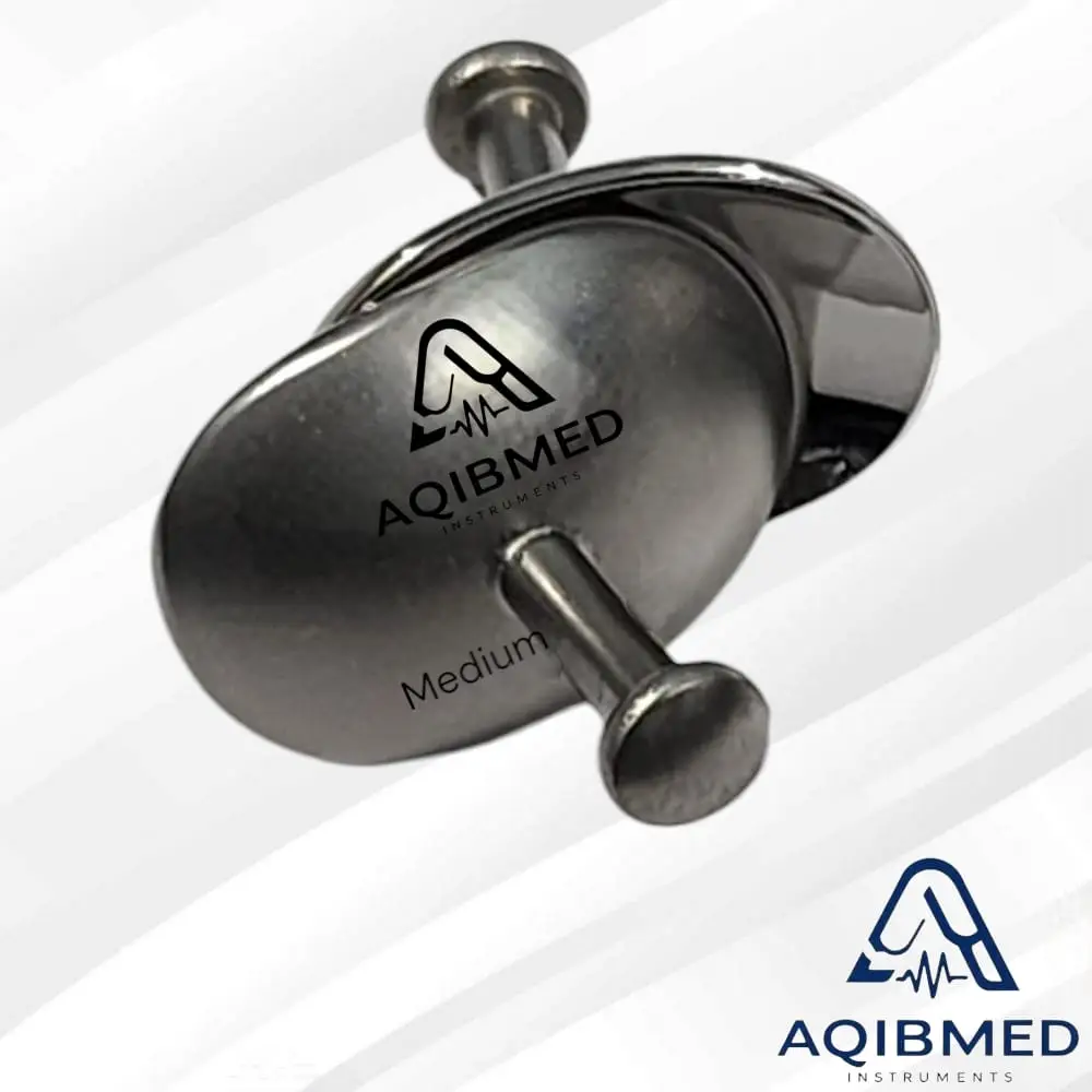 Corneal Eye Shield Medium-28X20mm Stainless Steel Corneal Eye Shield Medium 28mmX20mm Stainless Steel