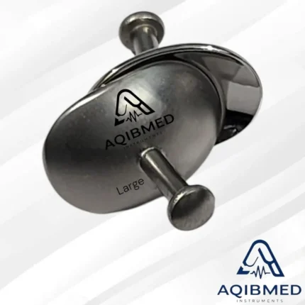 Corneal Eye Shield Large 30mm x 22mm Stainless Steel